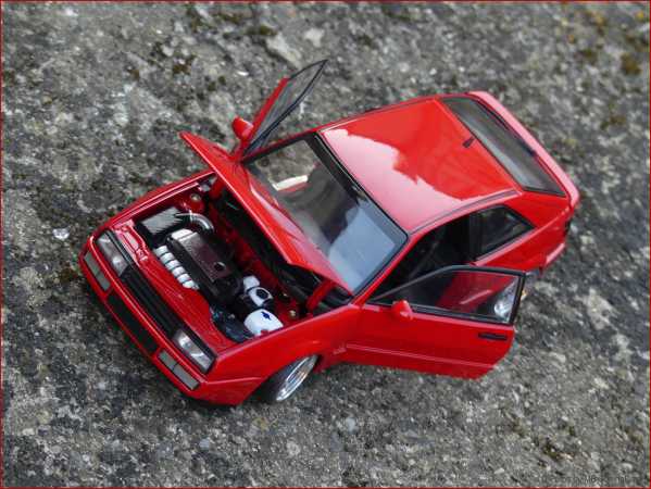 1:18 VW Corrado VR6 "Tornado RED Edition" + Alufelgen inkl. OVP